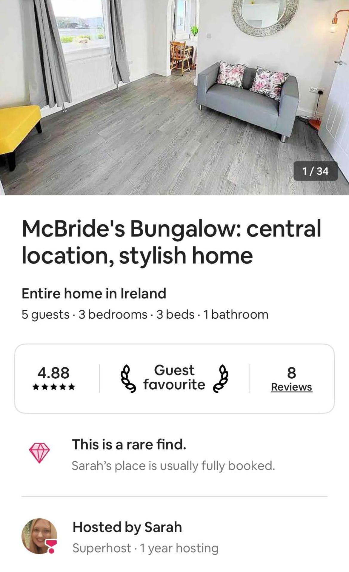 Mcbride'S Bungalow, Chapel Road Dungloe Donegal Town Dış mekan fotoğraf